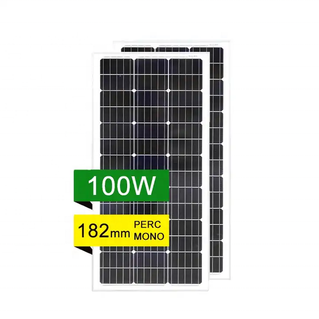 Tier 1 Solar Cell Solar Power System Easy Installation 12V 100W Mono Mini Solar Panel with High Voltage 5w-800w