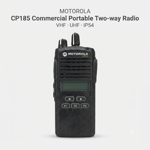 วิทยุสื่อสารแบบพกพา CP185 รุ่นอนาล็อก VHF วิทยุสื่อสารแบบทนทาน CP1300 ปุ่มกดแบบจำกัดระยะ ระยะไกล - Product Image 1