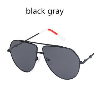 إطار نظارات معدني مزدوج الشعاع, إطار نظارات معدني مزدوج الشعاع 2019 جديد نظارات أوروبية وأمريكية عتيقة الاتجاه 0399 مرآة مسطحة - Product Image 4