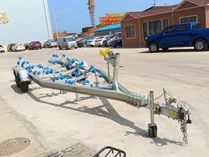 Remolque <span class=keywords><strong>de</strong></span> <span class=keywords><strong>Transporte</strong></span> <span class=keywords><strong>por</strong></span> <span class=keywords><strong>Carretera</strong></span> <span class=keywords><strong>de</strong></span> Aluminio <span class=keywords><strong>de</strong></span> 8595 mm, Transportador <span class=keywords><strong>de</strong></span> Embarcaciones Marítimas <span class=keywords><strong>de</strong></span> Alta Calidad para Uso Personal y Comercial - Product Image 6