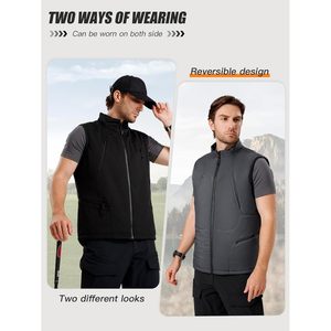 Chaleco de Golf Ligero para Hombre FOXA, Chaqueta sin Mangas Cortavientos, para Correr, Ciclismo, Senderismo, Todas las Temporadas - Product Image 3