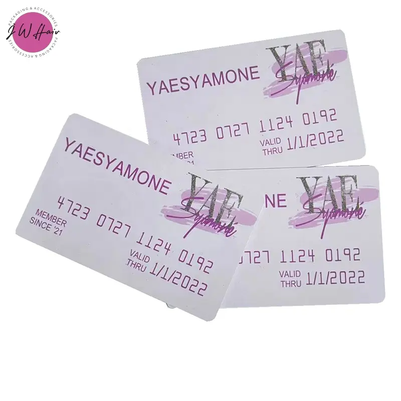 מאסטר ויזה מתנת PVC ייחודי כרטיסי ביקור מותאם אישית חברות אשראי כרטיס