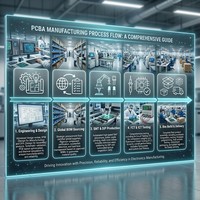 Servicio de Ensamblaje de PCBA en Pequeños Lotes, Flexible, de 1 a 100 Unidades, Entrega Rápida, Fabricación Ágil, Abastecimiento de BOM, Kitting de IC, ISO 9001