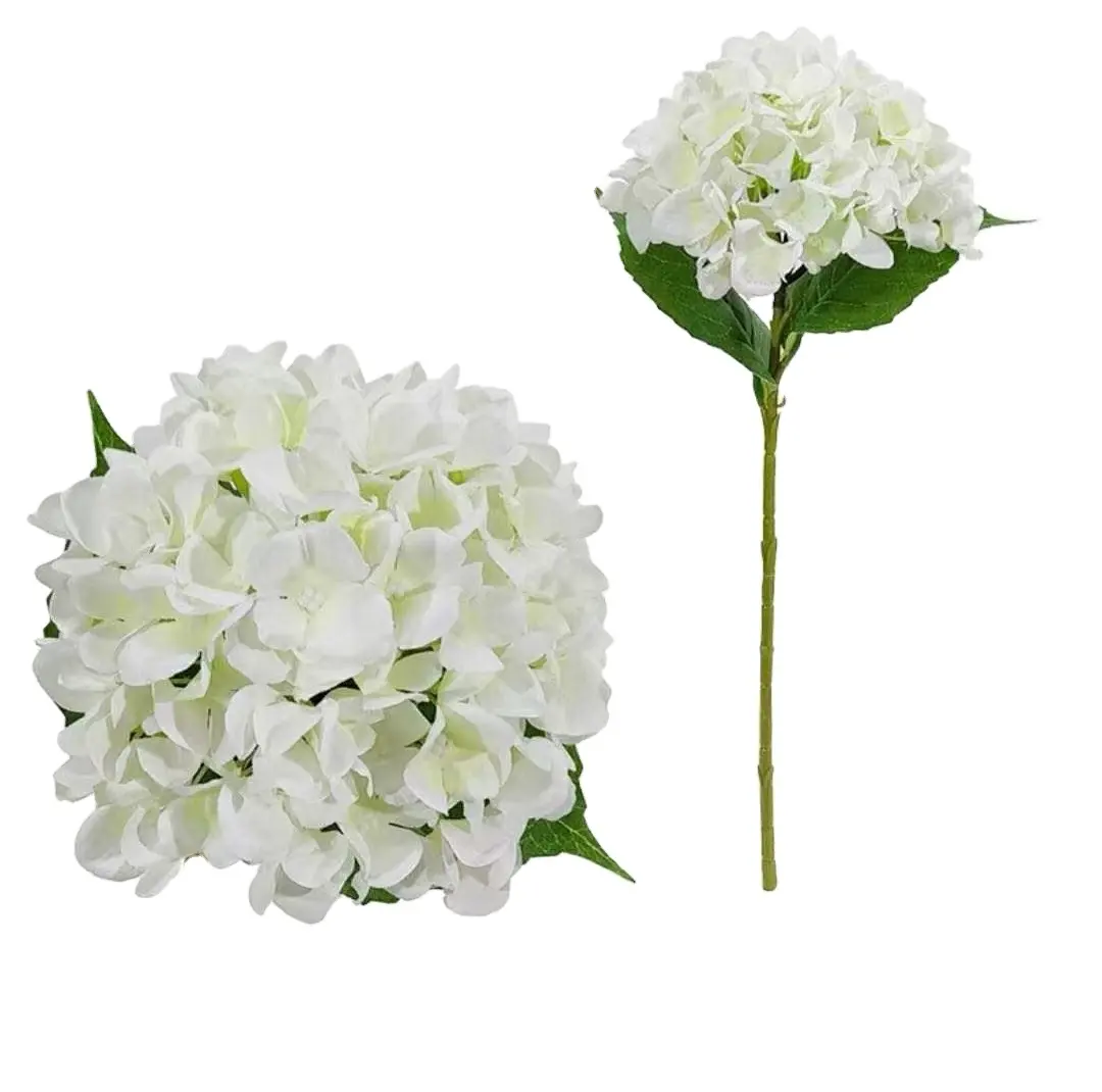 Lusiaflower 6fork 90petals 2lvs hydrangea artificial flowers home decor wedding decoration hortensia flowers amazon top seller