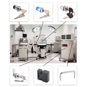 12mm 16mm 19mm亜鉛合金管状シリンダーカムロック2〜5位置医療機器用電動キーロックスイッチ - Product Image 6