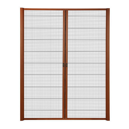 Miyuan Retractable Screen Garden Door Aluminum Frame Folding Screen