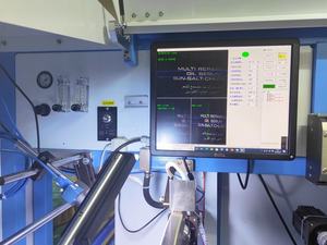 LC 브랜드 완전 자동 멀티 컬러 CNC 유리병 플라스틱 튜브 항아리 스크린 인쇄 기계 병 PLC 구성 요소 - Product Image 5