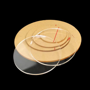 Tùy chỉnh laser cắt đĩa <span class=keywords><strong>Acrylic</strong></span> dày 5mm bảng tròn trong suốt tùy chỉnh vòng tròn <span class=keywords><strong>acrylic</strong></span> cho màn hình đứng/khay quay - Product Image 2