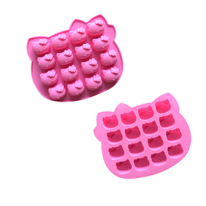 001 16 <span class=keywords><strong>Moule</strong></span> de cuisson en forme de tête de chat, <span class=keywords><strong>moule</strong></span> à gâteau sandwich au <span class=keywords><strong>chocolat</strong></span>, <span class=keywords><strong>moule</strong></span> à bougie d'aromathérapie, <span class=keywords><strong>moule</strong></span> à bonbons en forme de chat - Product Image 3