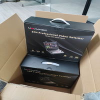 5 Kanallı SDI Video Switcher, Movmagic MF10S, 4K60P Girişli Çoklu PTZ Kamera Kontrolü, Profesyonel Yayın Switcher'ı