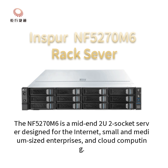 High Performance NF5270M6 3204 16G 2U Rack Chassis Computer Gpu Best Stable Iptv Serve