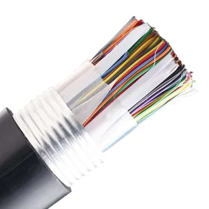 10-1200 multi pairs 0.4-0.9 mm outdoor communication telephone armoured HYA cable