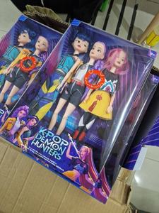 Bambola di Alta Qualità con Musica e Luci, Strega K-Pop, Cacciatrice di Gruppi, Bambola di Moda per Ragazze, Giocattolo di Cartone Animato, Soffiatore d'Aria in Plastica, Fantasia - Product Image 3