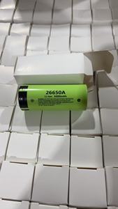 Batería de iones de litio <span class=keywords><strong>recargable</strong></span> de alta capacidad <span class=keywords><strong>26650</strong></span> 5000mAh 3,7 V NCR26650A 5000mAh 3,7 V batería de litio <span class=keywords><strong>26650</strong></span> para linterna LED - Product Image 6