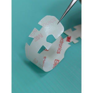 Découpage à chaud rouleau de film de coton adhésif acrylique double face grands autocollants patch - Product Image 5