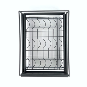 Portapiatti da <span class=keywords><strong>Cucina</strong></span> Moderno in Acciaio Inox 201, Regolabile e Telescopico, a Singolo Ripiano - Product Image 2