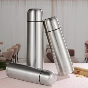 Gourde isotherme sous vide double paroi en acier inoxydable 304 de 350 ml, personnalisable, moderne, pour sports de plein air - Product Image 1