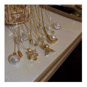 Cadenas de oro Collar de Plata de Ley de 18K plata italiana 925 Collar de plata de ley 925 original - Product Image 1