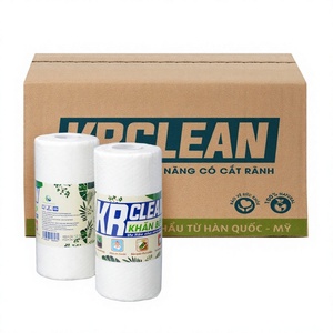 Toallitas de Limpieza Ecológicas Krclean para Cocina, 200 Hojas, 20x25cm, Tela No Tejida, Súper Absorbentes, para Restaurantes, Hoteles y Hogar - Product Image 1