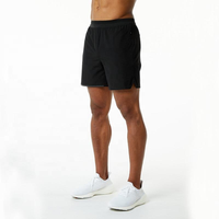 Shorts de course gris anthracite pour homme, séchage rapide, légers, taille élastique, respirants, pour la gym et l'entraînement estival