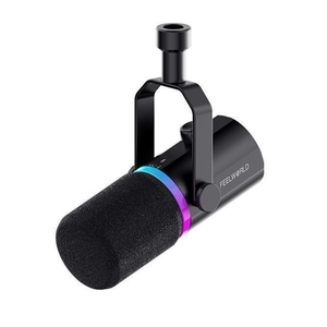 Factory Selling FEELWORLD PM1 XLR/USB <strong>Dynamic</strong> <strong>Microphone</strong> for Podcasting Recording Gaming Live Streaming - Product Image 1