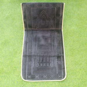 Vente chaude islamique pliable Sajadah tapis de prière Durable à la mode voyage musulman gros tapis de prière avec dossier fait main - Product Image 2
