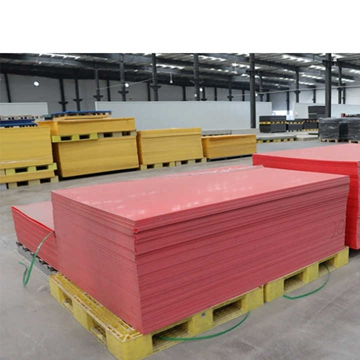 แผ่นพลาสติกวิศวกรรมแผ่น uhmwpe/HDPE มีพื้นผิวลอกให้เลือกทุกขนาดและสี