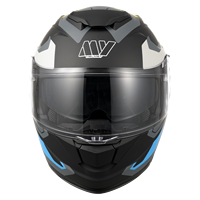 Casque de moto intégral pour adultes en ABS, double visière, homologué ECE, toutes saisons, modèle FF935 de la marque MY, intérieur respirant