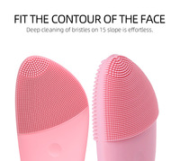 Brosse en silicone pour le visage et le nez, nettoyage facial, exfoliation douce, nettoyage en profondeur, élimination des points noirs, soin de la peau luxueux et délicat, prise US