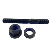 Wholesale Custom M20 M8 M30 Din976 Rod M12 Double-Ended Threaded Stud Bolts Carbon Steel Stainless Steel Black Stud Bolt Nut
