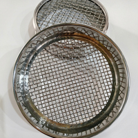 Fabrication directe, tamis d'essai en acier inoxydable ASTM E11 de 200 mm, maille 8-20 (2,36-0,85 mm) pour ensemble de tamis de gradation de sable et de sol