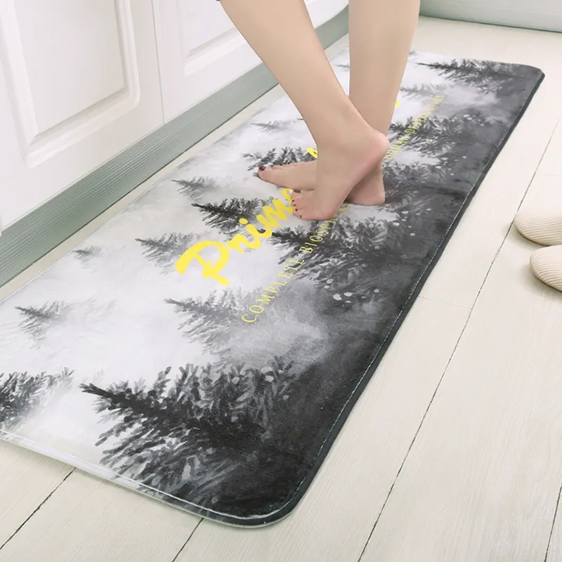 Newest Water Absorb Non Slip Anti Fatigue Home Floor Mats Extra Large Kitchen Mats Memory Foam