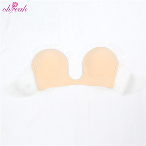 Sujetador Push-Up de Silicona Suave y Transpirable, Copas D/<span class=keywords><strong>C</strong></span>/D, Talla 32, Invisible, Sin Tirantes, Realce de Senos para Ropa Interior Grande, Accesorio Íntimo - Product Image 5