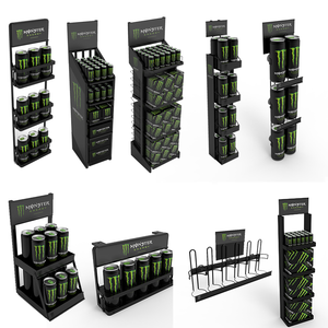 Giá Treo Có Thể Trưng Bày Đồ Uống Năng Lượng Siêu Thị Bán Chạy Giá Trưng Bày Dây Có Logo Tùy Chỉnh - Product Image 2