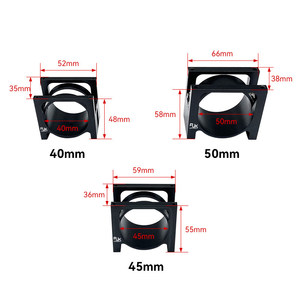 RJXHOBBY RJX 40/50mm Drone Arm Fixing Base Buckle Carbon Fiber Round Tube <b>Clamp</b> <b>Hose</b> <b>Clamp</b> Connector - Product Image 2