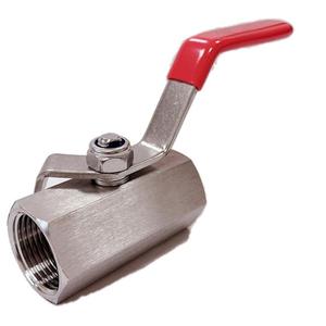 บอลวาล์วหกเหลี่ยมแบบลดขนาด 1-1/2 นิ้ว 1 ชิ้น รุ่น SS316 แบบแมนนวล ZT-105 OEM 2000psi สำหรับแก๊ส/น้ำ/น้ำมัน พร้อมซีล PTFE/RPTFE ผลิตในไต้หวัน - Product Image 4