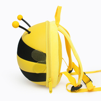 Superniedlicher Rucksack mit Eigenem Logo 3D Mini Cartoon Biene Anti-Verlust Wasserdichtes EVA-Material Kleiner Schulrucksack für Mädchen