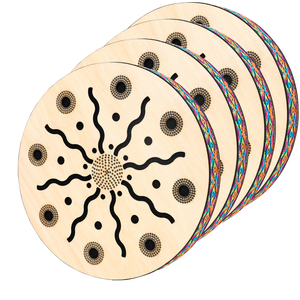Vente en gros de trois instruments de <span class=keywords><strong>percussion</strong></span> ethniques MBAT de haute qualité, y compris des tambours à <span class=keywords><strong>eau</strong></span> Creek de 8 pouces - Product Image 2