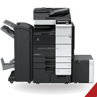 Photocopieur Konica Minolta Bizhub 808 haute efficacité, reconditionné, zone d'impression A3, imprimante/copieur noir et blanc avec finisseur