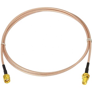 Nhà Máy Coax rg316 Cáp SMA RP-SMA đồng trục Nam để RP-SMA nữ vách ngăn gắn cáp truyền thông cung cấp số lượng lớn - Product Image 3