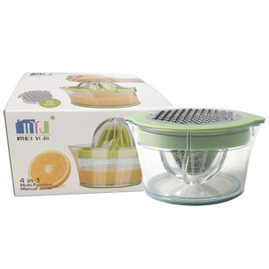 Presse-agrumes manuel premium, presse-fruits, presse-citron, presse-orange, lames multifonctionnelles en acier inoxydable, pliable, facile à nettoyer, pour la maison - Product Image 3