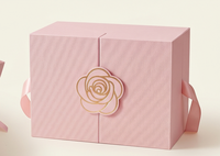 Boîtes magnétiques de luxe en carton ondulé imprimées sur mesure avec impression dorée, écologiques et recyclables pour cadeaux – Vente en gros