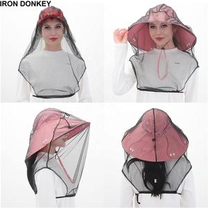 IRONDONKEY Auriculares para exteriores Camping Senderismo Máscara de malla antiinsectos voladores Tienda Skyline Máscara de malla antimosquitos - Product Image 4