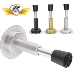 Retractable <b>Door</b> Stopper Stainless Steel Wall Mount Anti Collision <b>Door</b> Bumper Entrance <b>Door</b> Safety <b>Protector</b> Minimalist Design - Product Image 1