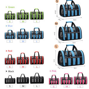 8 रंग गर्मी आउटडोर यात्रा पीने योग्य हैंडहेल्ड सांस फोल्डिंग पालतू जानवर के साथ बाहरी कैरी बैग - Product Image 3