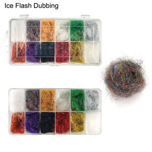 Ice <span class=keywords><strong>Flash</strong></span> Fly Tying Dubbing, Material Sintético para Atado de Moscas de Pesca, <span class=keywords><strong>B10</strong></span> - Product Image 1