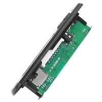 Placa de decodificación de audio con pantalla a color de 5v/12v, placa de decodificación BT 5.0 Mp3, lector de tarjetas compatible con función BT