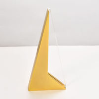 Trophée en cristal personnalisé, léger, écologique, poli et gravé, grand format, vente directe
