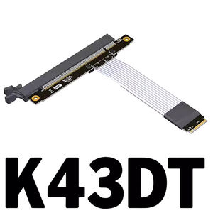 Für <span class=keywords><strong>M</strong></span>.2 NGFF NVMe Key <span class=keywords><strong>M</strong></span> zu PCI-E x16 STX Motherboard Grafikkarte GPU-Verlängerung kabel PCIe 4.0x4 mit SATA-Netzteil kabel - Product Image 2