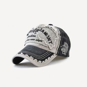 Casquettes de baseball pour hommes, broderie personnalisée, haute qualité, effet usé, casquettes de sport - Product Image 2